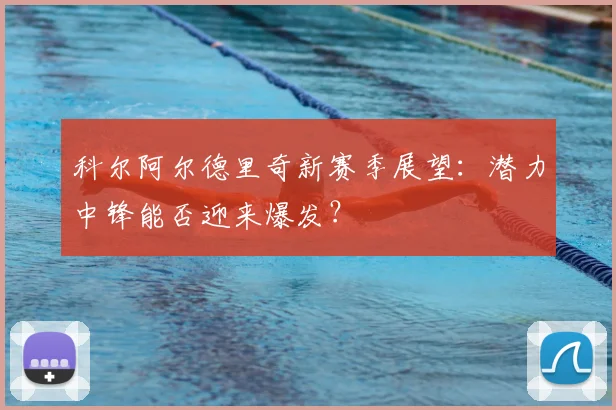 科尔阿尔德里奇新赛季展望:潜力中锋能否迎来爆发?